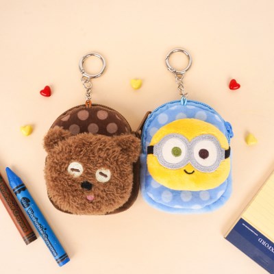 Minions 背包造型小袋鎖匙扣
