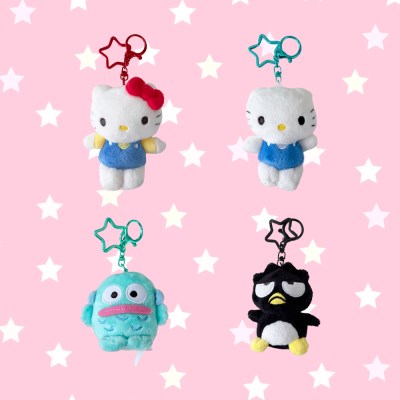 Sanrio 彩色星星卡扣吊飾
