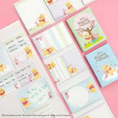 Pooh 四段黏貼便條紙（16件／盒）