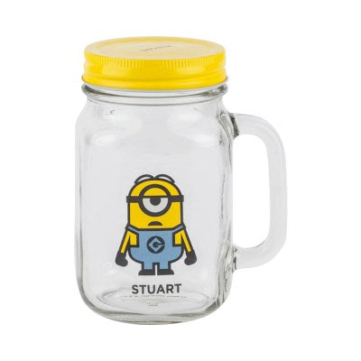 Minions 迷你兵團 玻璃杯 450ml（STUART）