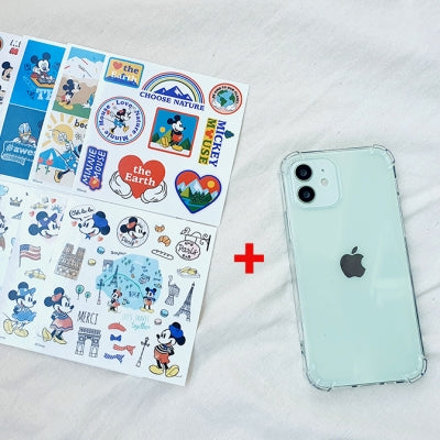 Mickey Mouse 貼紙連手機殼