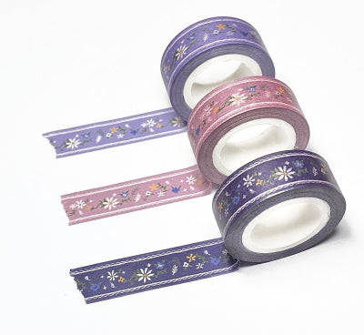 刺繡圖案和紙膠帶 3 款套裝
