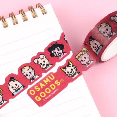 Osamu Goods 造型美紋膠紙（紅）