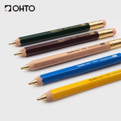 OHTO Auto Wood 2.0mm 木軸鉛芯筆