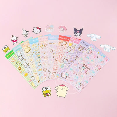 Sanrio 金色印章貼紙系列