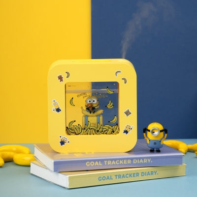 Minions 香蕉公仔加濕器（連 mood lamp）