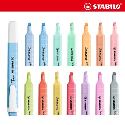 Stabilo Swing Cool 粉彩螢光筆