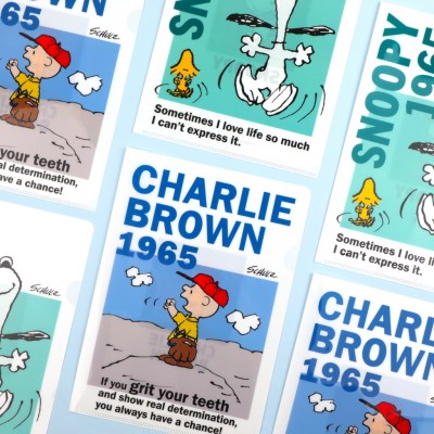 Peanuts Snoopy L型文件夾