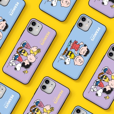 Snoopy Best Friends 緩衝卡片手機殼