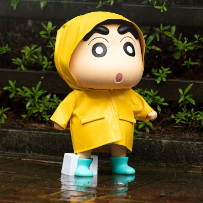 蠟筆小新 大型雨衣 3D 公仔