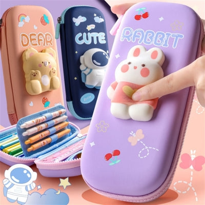 3D 角色軟墊筆袋