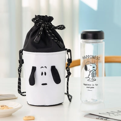Snoopy 保溫瓶與瓶袋套裝
