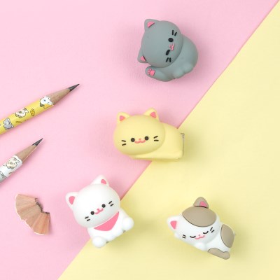 핑크풋 냥냥 Figure 鉛筆刨（隨機出貨）