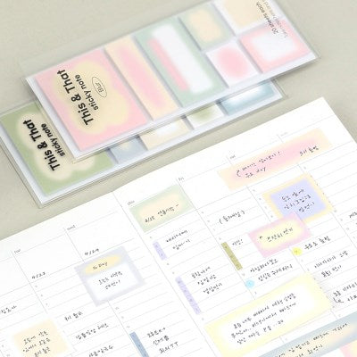 Wannathis This&That Blur 黏貼備忘紙