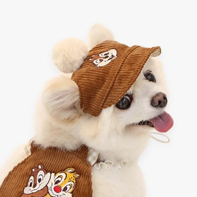 Chip n Dale 燈芯絨帽（棕色）