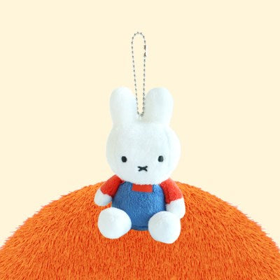 Miffy 家族吊帶毛絨鎖匙扣