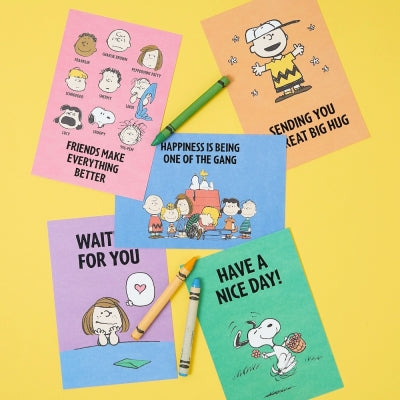 Snoopy 75 週年紀念明信片套裝 Ver.1