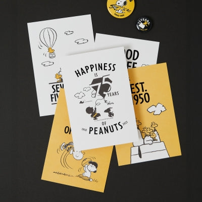 Snoopy 75 週年紀念明信片套裝 Ver.2