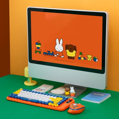 Miffy 無線多裝置鍵盤滑鼠套裝