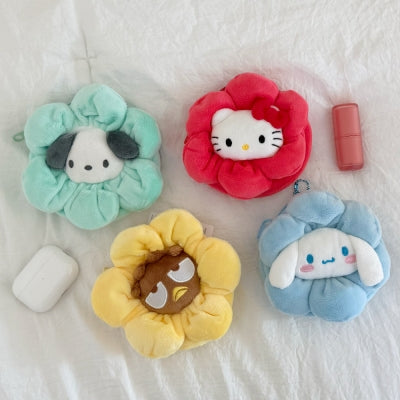 Sanrio 花花小袋匙扣