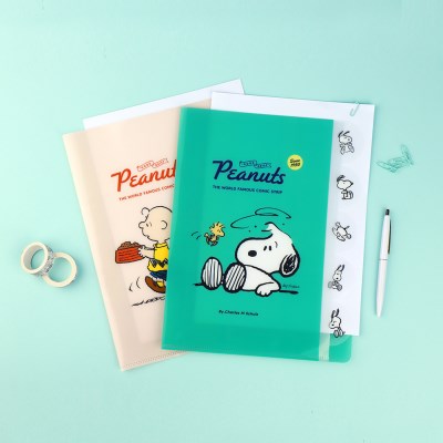Snoopy 五口袋索引文件夾
