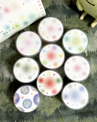 閃亮 Blurry Kiss Cut 膠帶