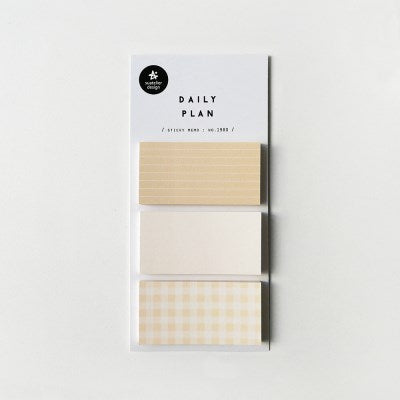 1980 daily plan 便條貼