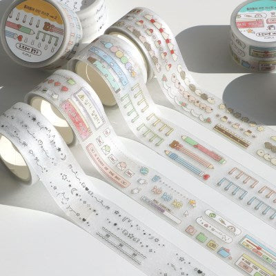 Line Key 剪裁貼紙 ver.2（4 款）