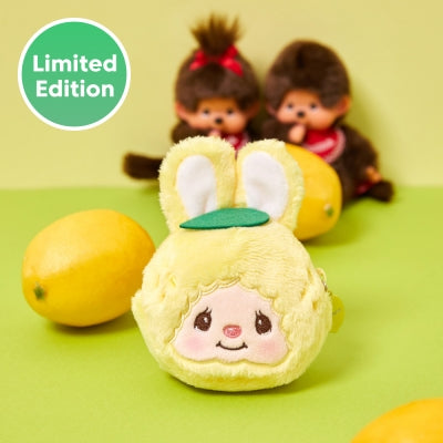 Monchhichi 檸檬 Chimutan 臉型小袋鎖匙扣