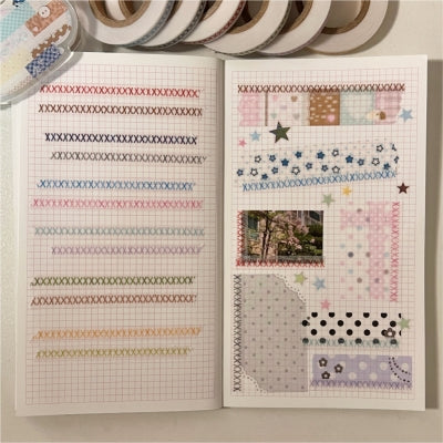 Way to Fetch Mini Stitch 拼色紙膠帶