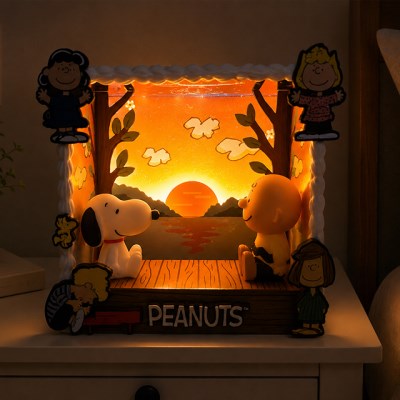 Snoopy 木製氣氛燈 DIY