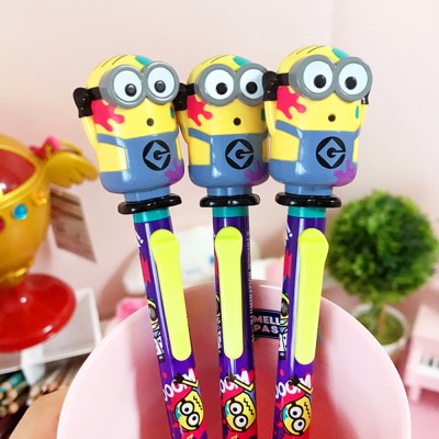 Minions 迷你兵團 旋轉動作原子筆