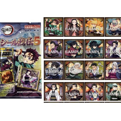 鬼滅之刃 Seal Chronicle 貼紙 第5彈