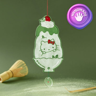 Hello Kitty 抹茶刨冰掛飾