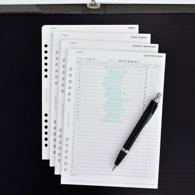 올인 Refill Planner 6 孔 A5 活頁內頁