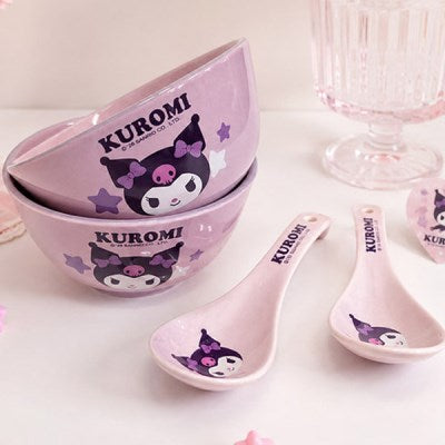 Kuromi 飯碗匙筷套裝