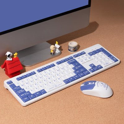 Snoopy 無線鍵盤滑鼠套裝使用情境
