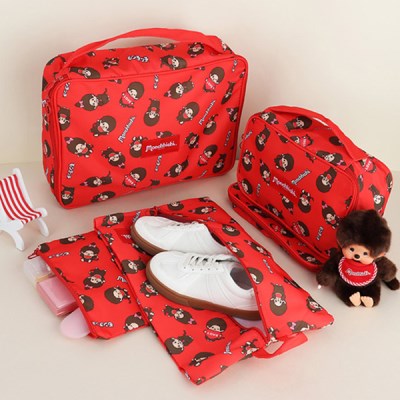 Monchhichi 旅行收納袋 5件套裝