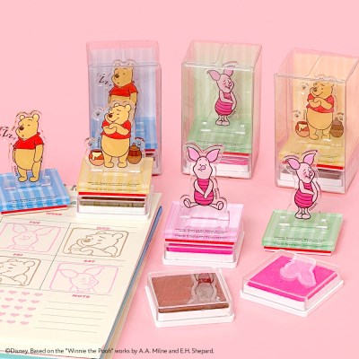 Winnie the Pooh 亞加力印章套裝