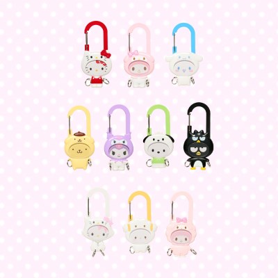 Sanrio 隨機隱藏款卡扣吊飾（10 款）