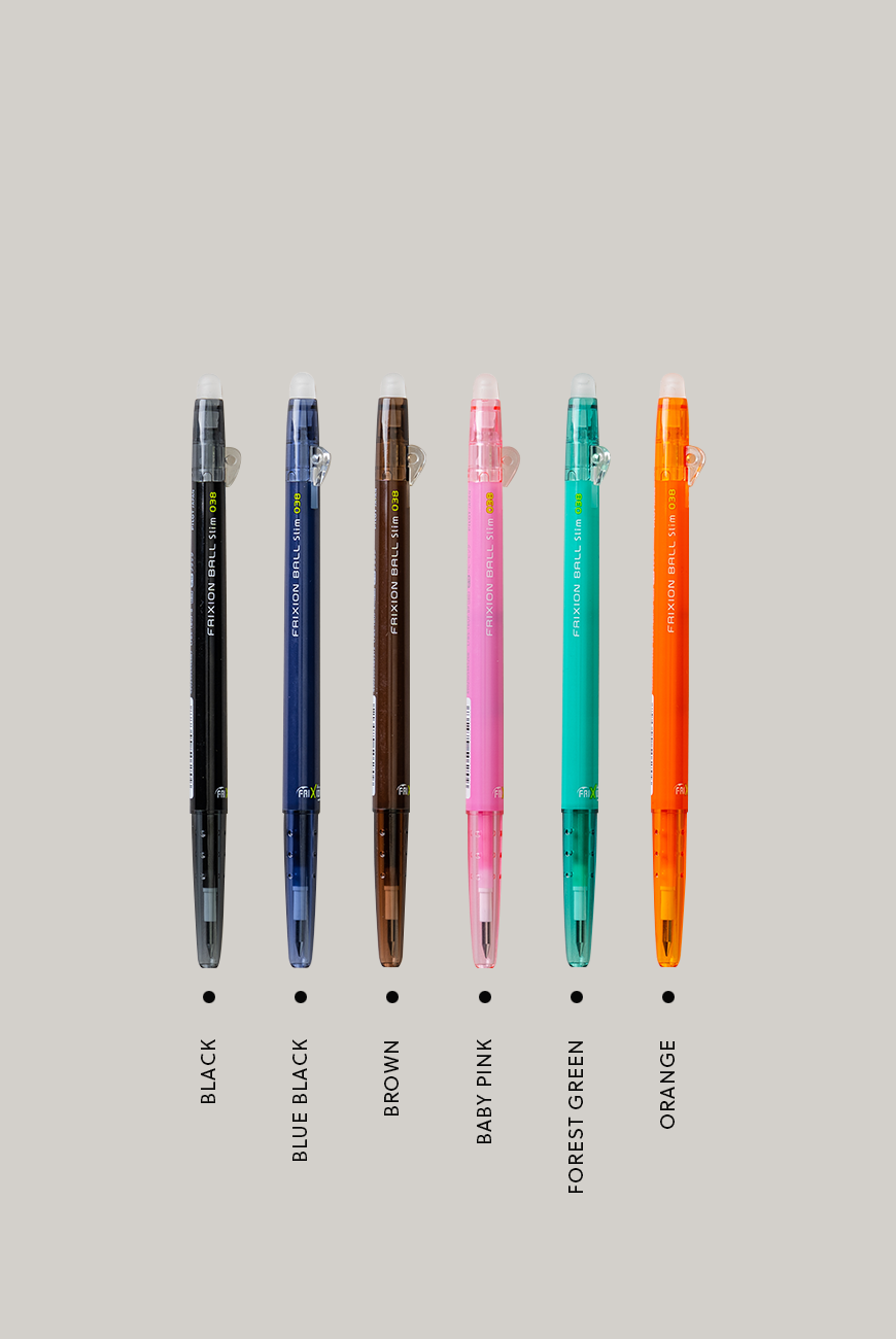 Pilot Frixion Ball Slim 0.38mm