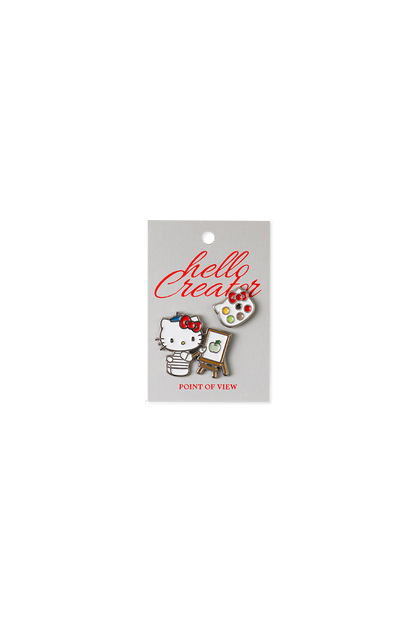 Hello Kitty 畫家徽章