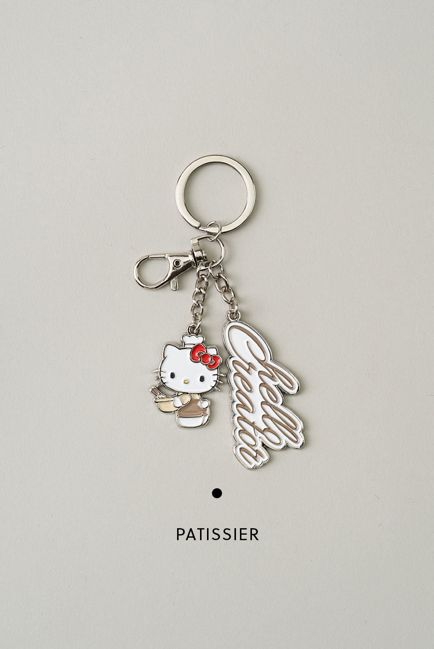 Hello Kitty 金屬鑰匙扣