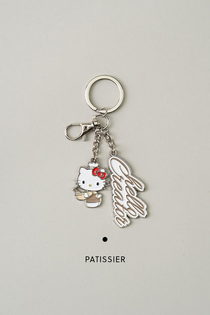Hello Kitty 金屬鑰匙扣