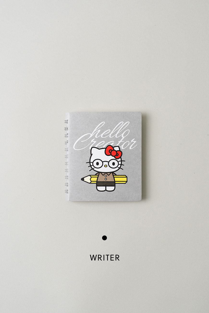 Hello Kitty 迷你口袋線圈筆記本