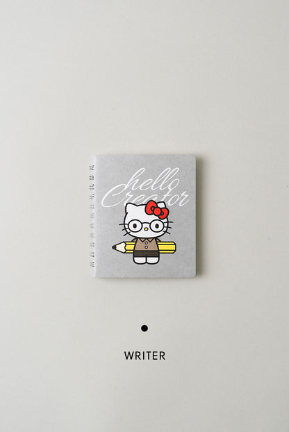 Hello Kitty 迷你口袋線圈筆記本