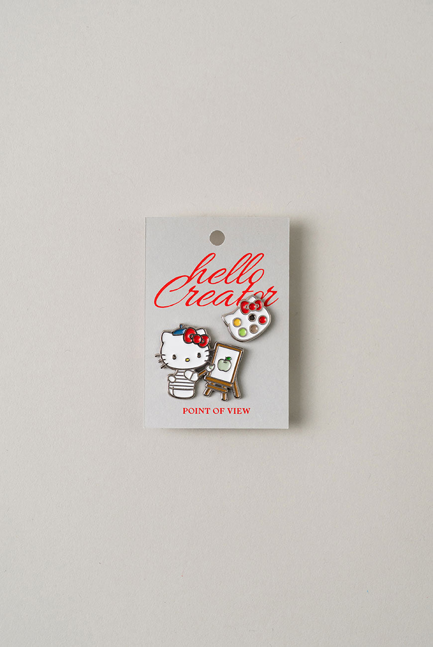 Hello Kitty 畫家徽章