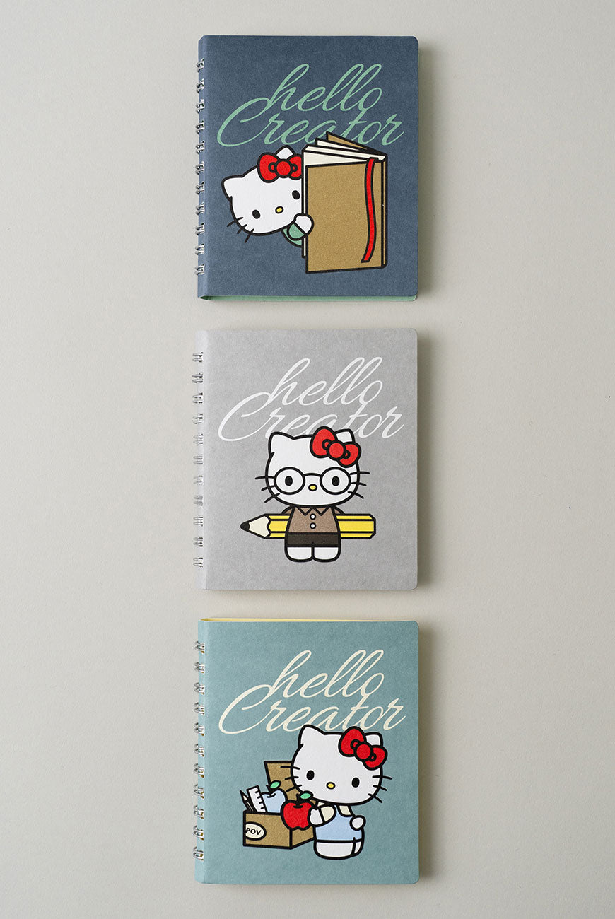 Hello Kitty 迷你口袋線圈筆記本
